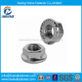 Grade 8 Carbon Steel Serrated Hexagon Flange Nut